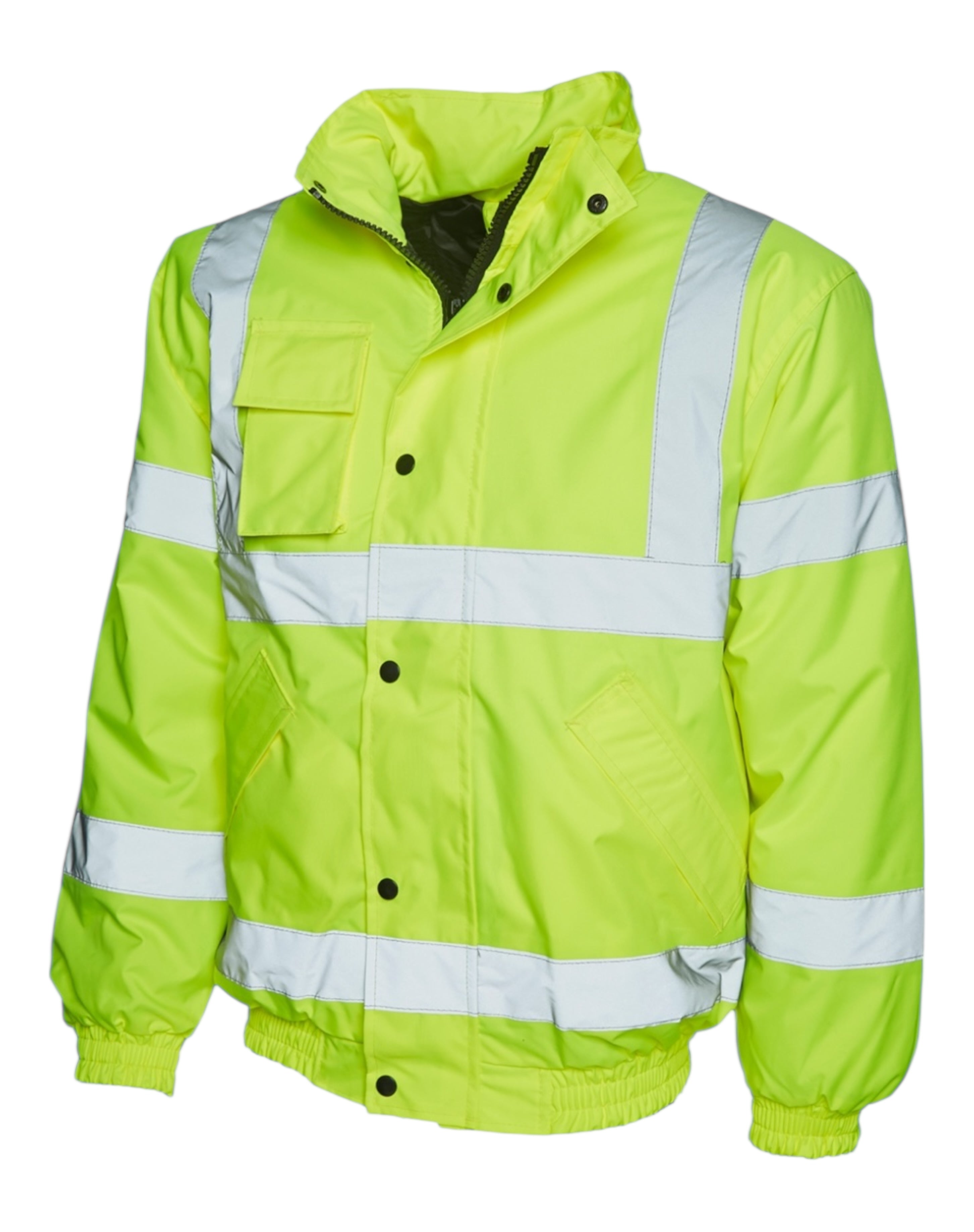 Custom Hi-Vis Bomber Jacket