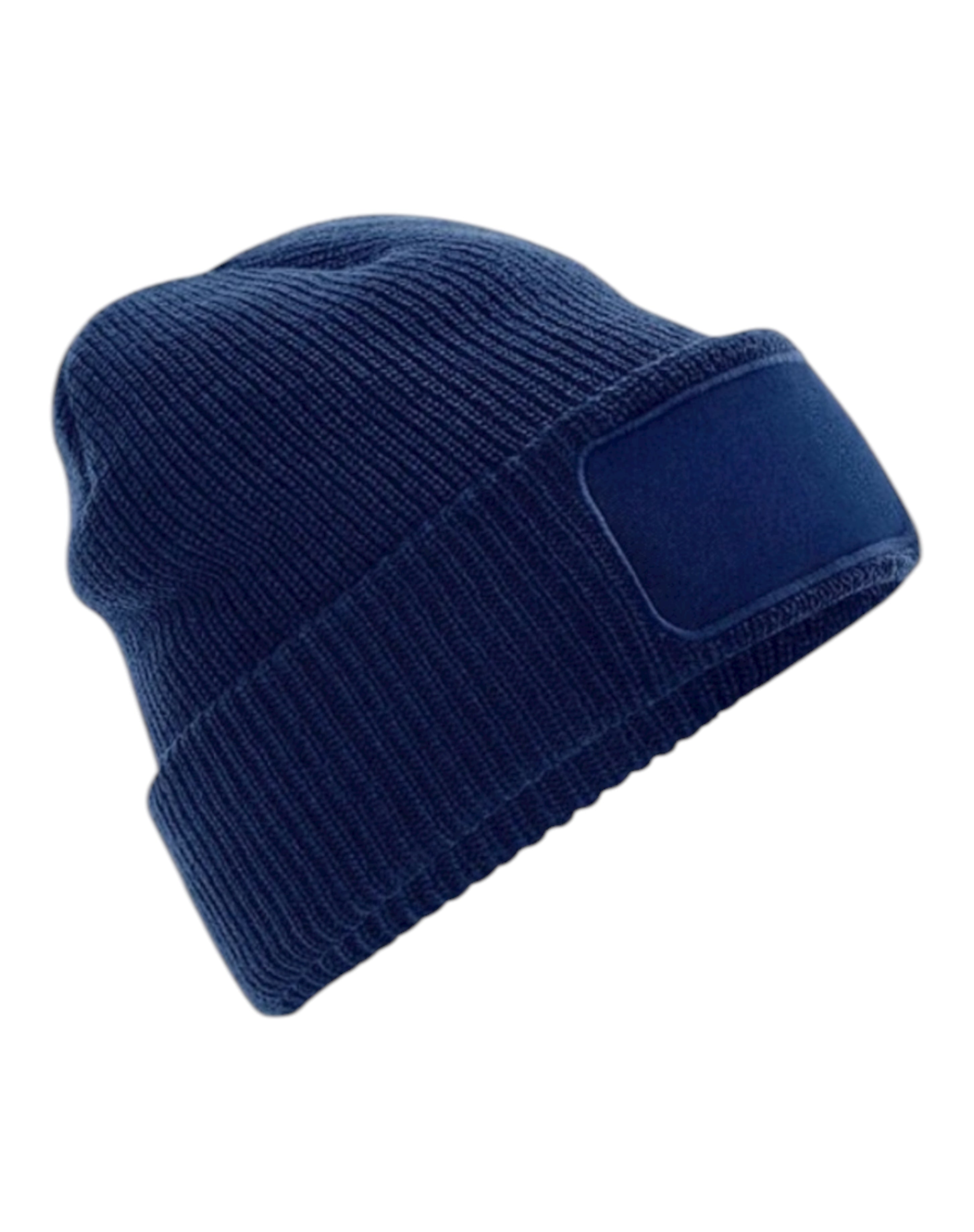 Custom Double Layer Beanie with Patch